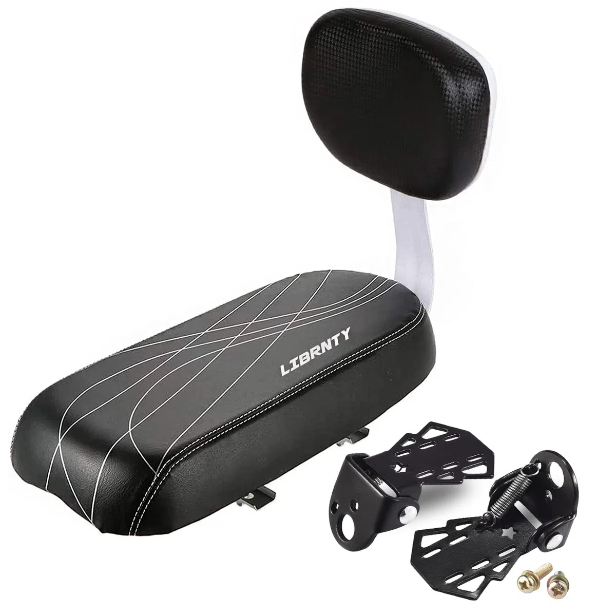 Siège arrière Accessoires de vélo,Siège de vélo Universel pour,Vélo Pièces Accessoires Sièges,Dossier en éponge Douce