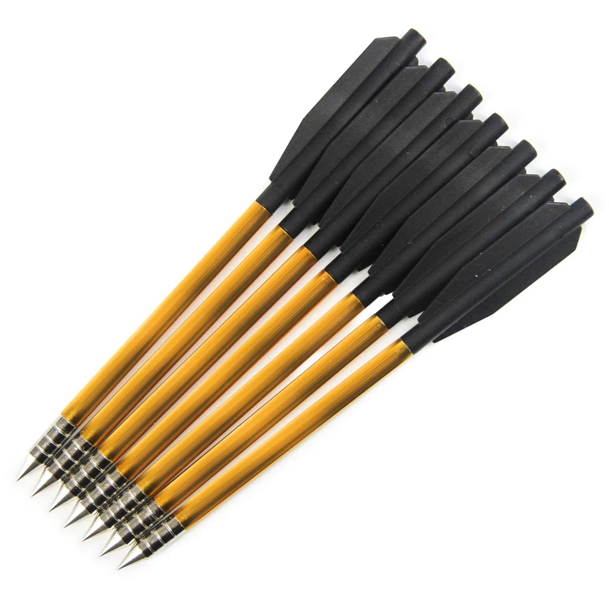GUGULUZA Aluminium Flèches pour Arbalète Pistolet Fort Impact 50 LB et 80 LB