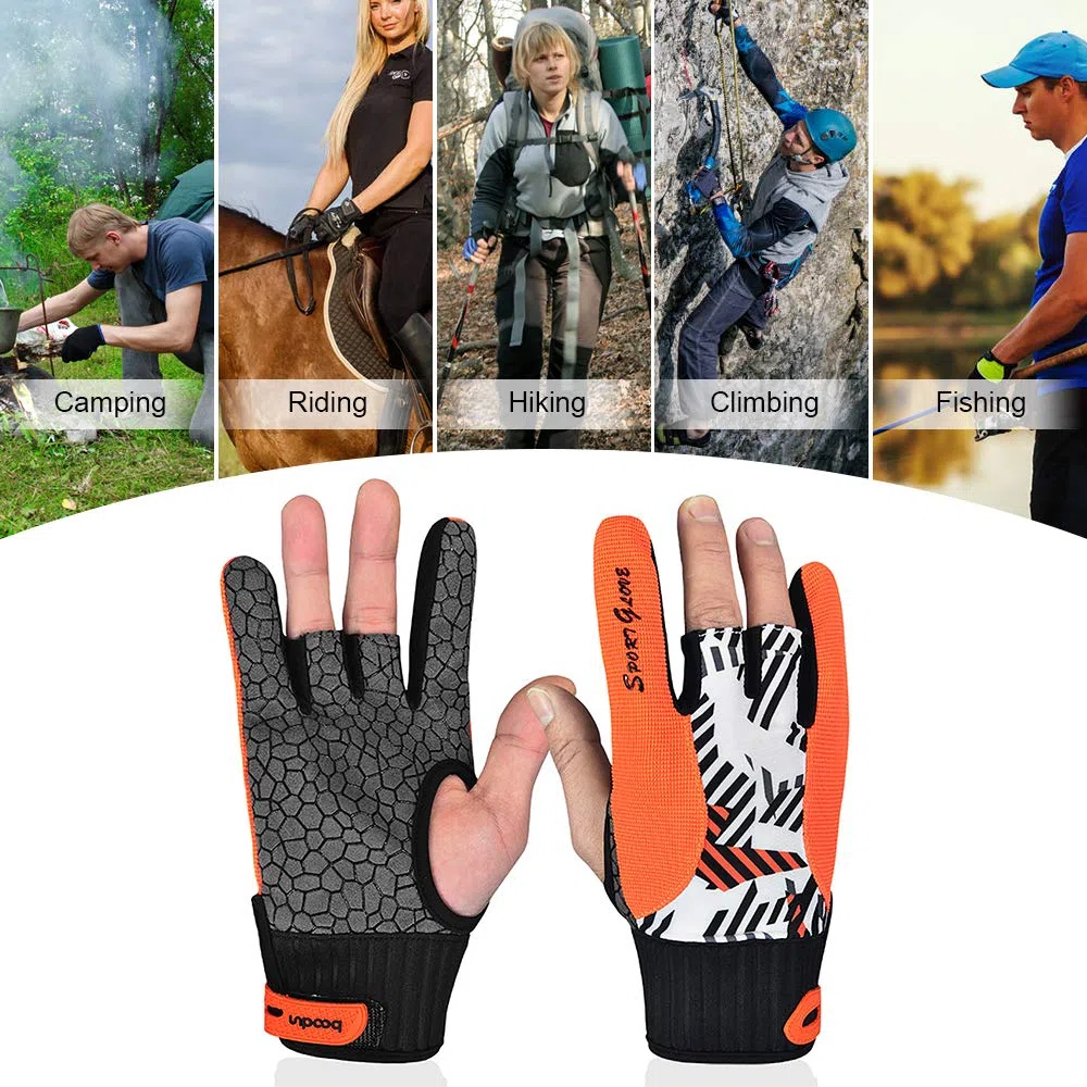 Karlak Gants de bowling Gants antidérapants respirants antidérapants protecteurs de pouce Gants de sport pour hommes et femmes