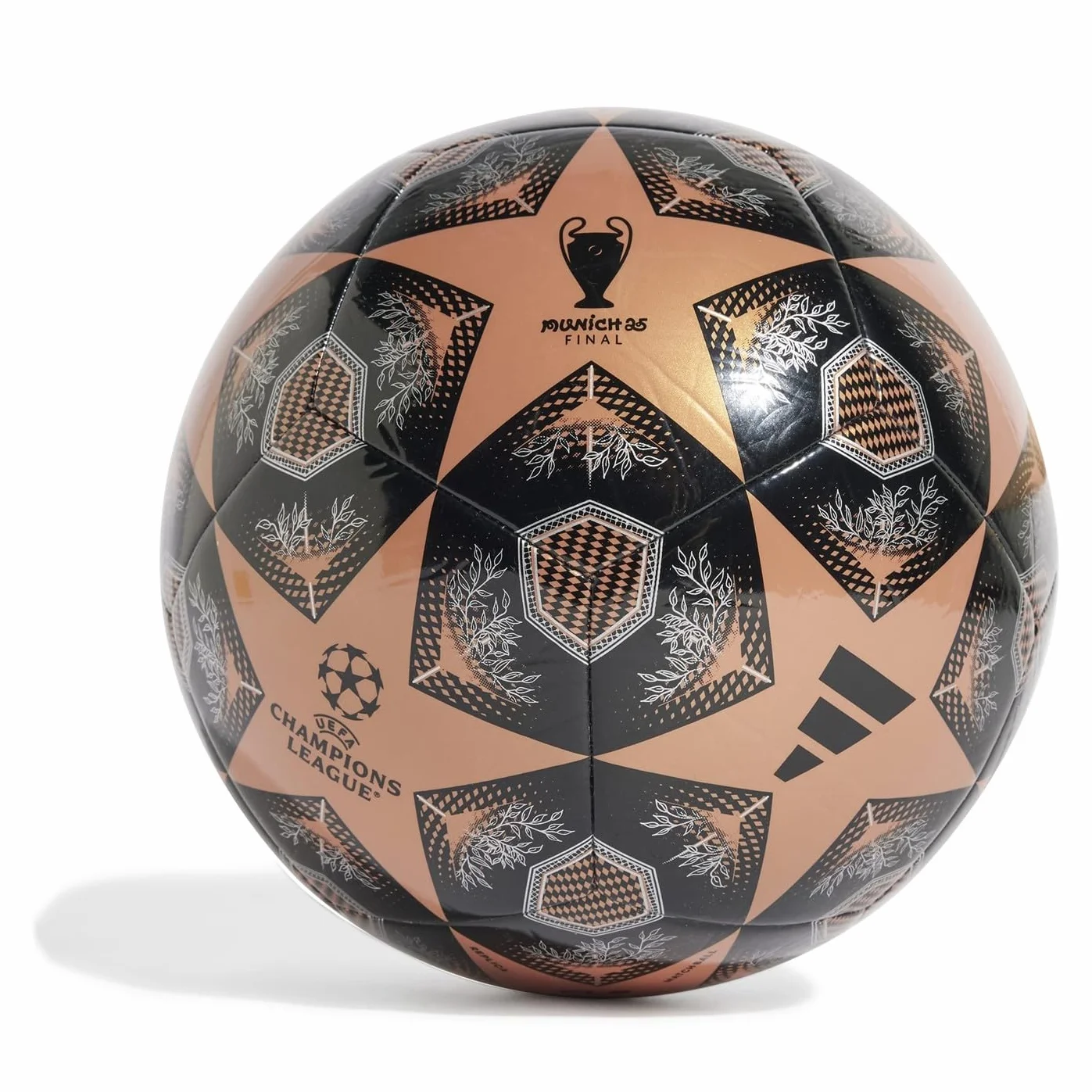 Adidas UEFA Champions League Club JH1285 Ballon de Football, Unisexe, Noir, 4 EU