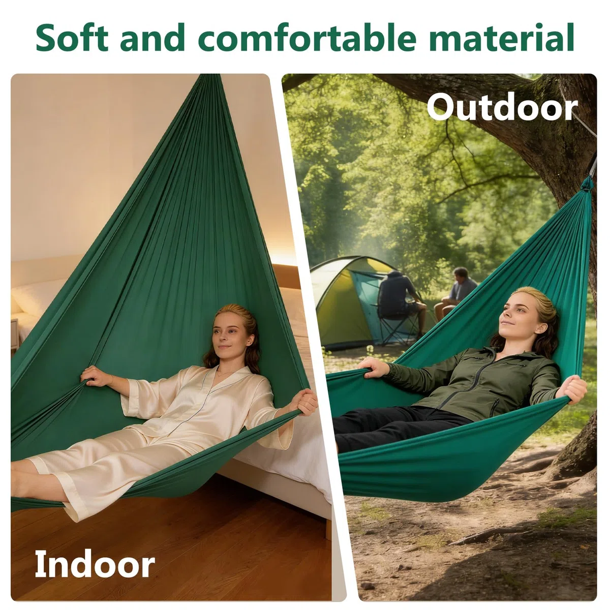 Hamac Yoga Aérien 280x150 cm, Ensemble de Suspension pour Yoga Aérien, Charge Maximale 200KG, Anti-Gravité, Hamac Exterieur avc Sangle d'Extension un Mousqueton, Adapté à l'intérieur et à l'extérieur