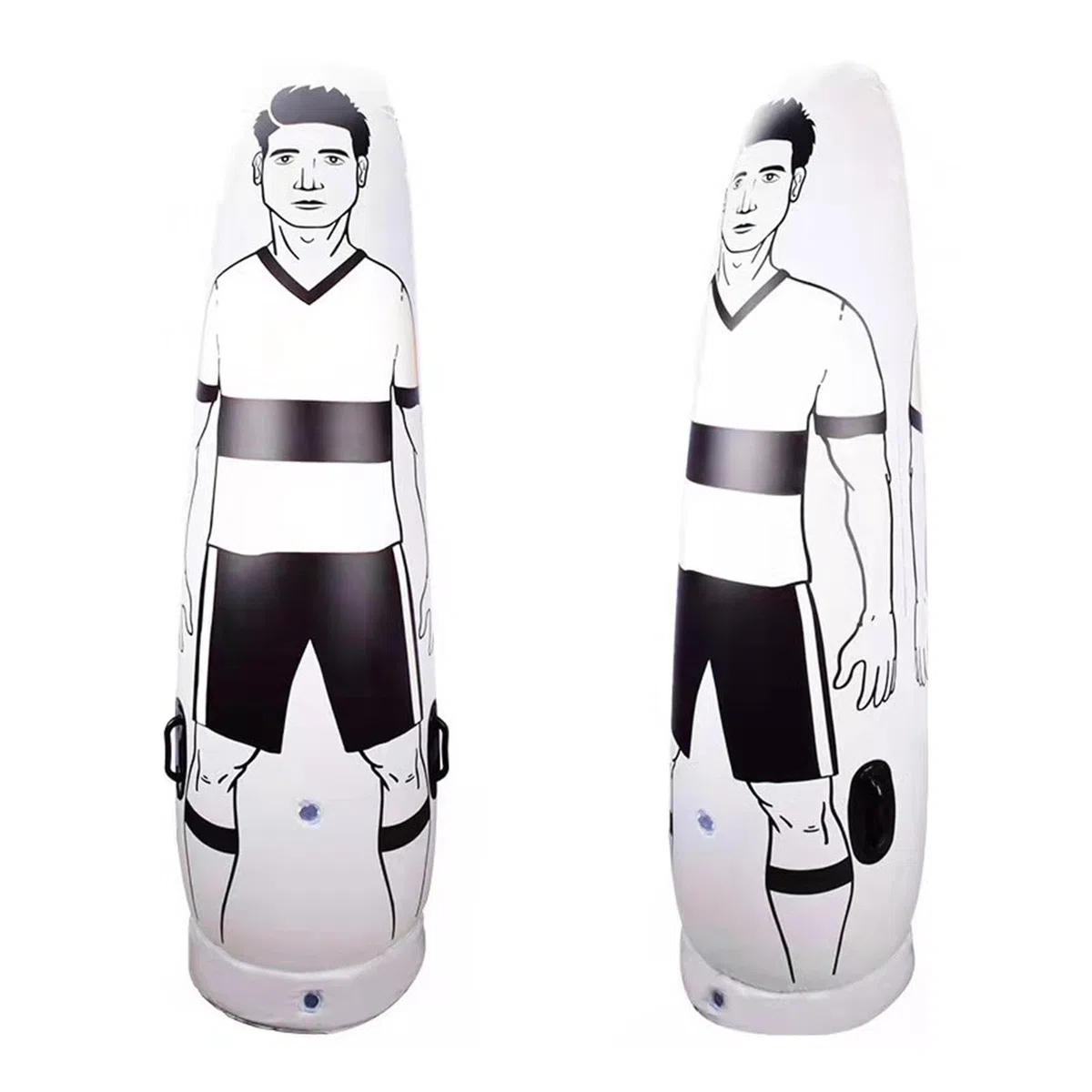 Mannequin D'entraînement de Football Gonflable pour Enfants et Adultes, Gobelet D'entraînement de Football Gonflable