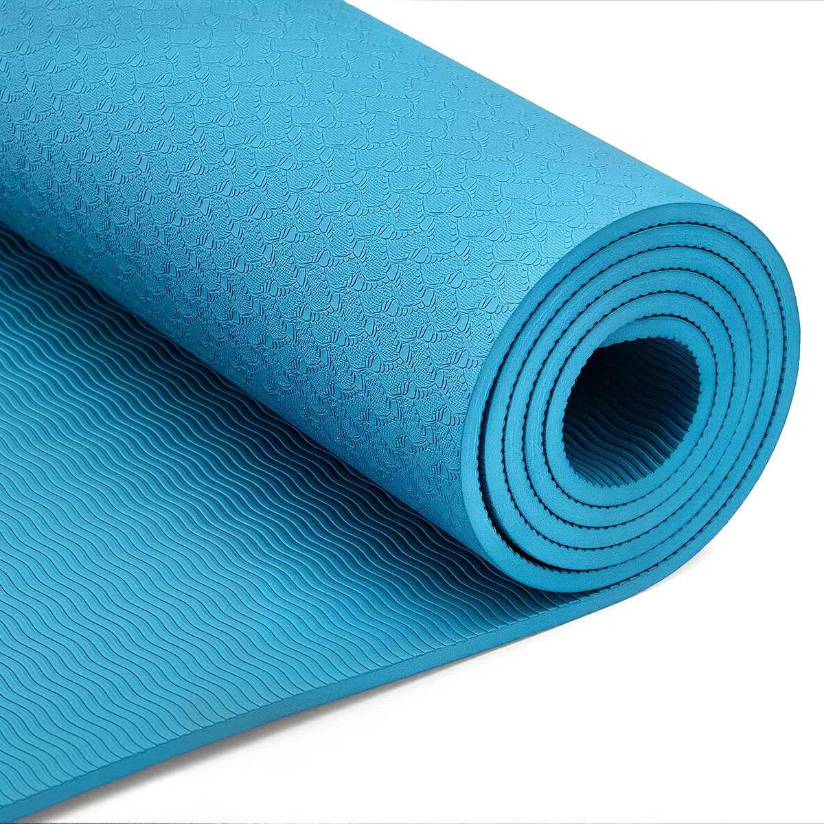 Amazon Basics 1/4 Inch Thick TPE Exercise Yoga Mat with Carrying Strap