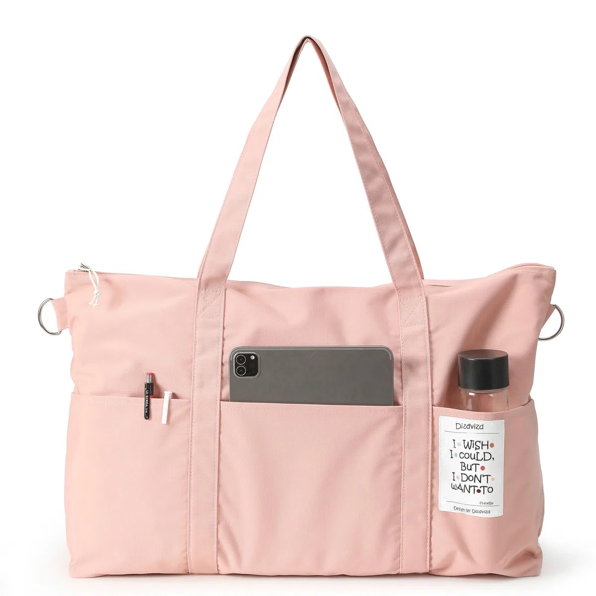 Sac de Voyage, 50 x 20 x 35 Ryanair Pliable Valise Cabine Sac de Bagage, Imperméable Sacs de Sport Fitness, Léger Sac de Week-End pour Femme