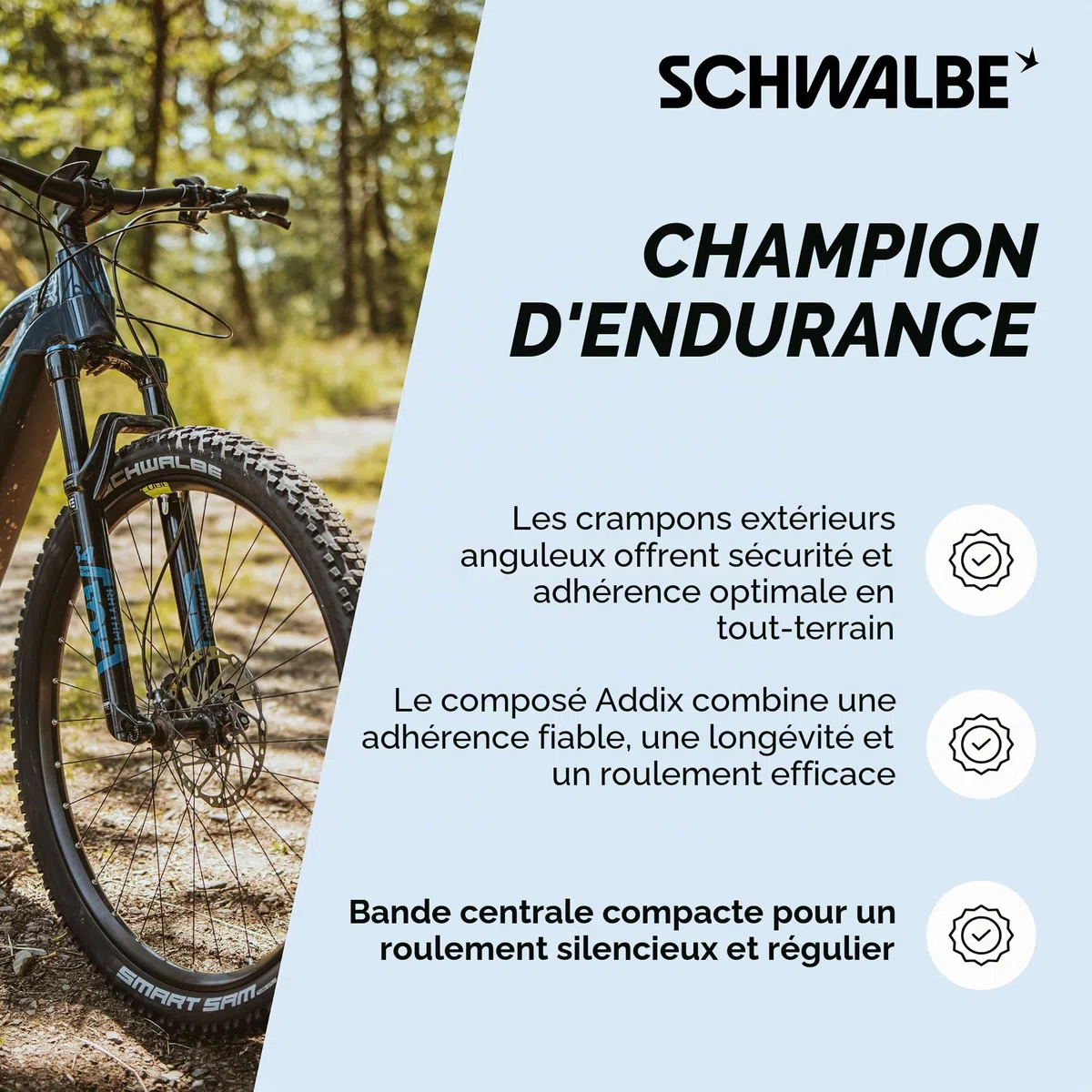 Schwalbe Smart Sam Performance Pneu VTT // 57-622 (29 x 2,25")