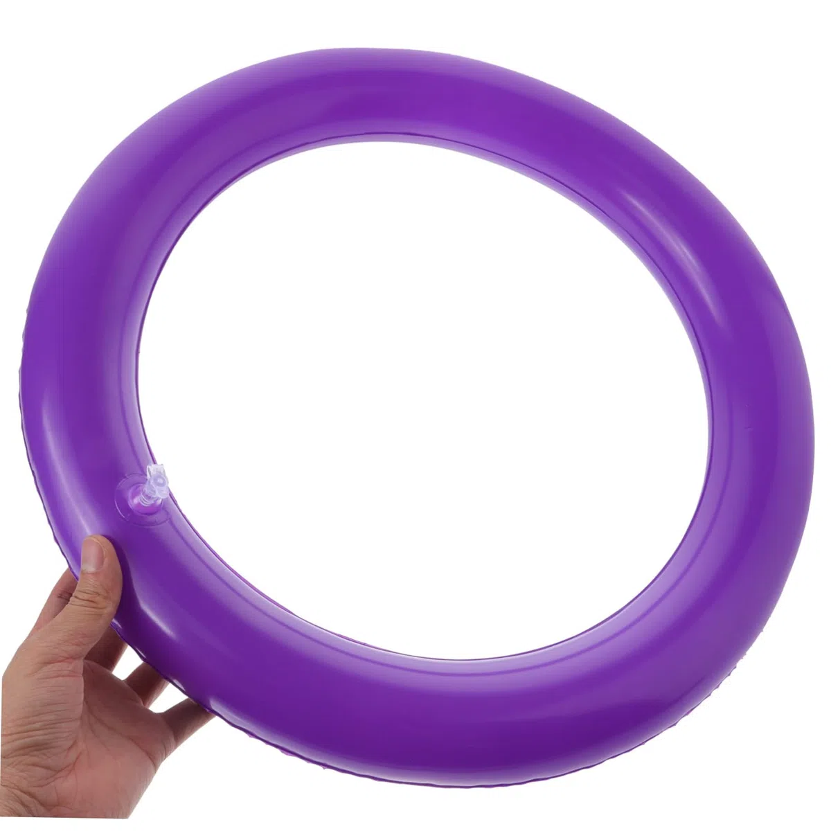 Support de ballon de yoga gonflable - Anneau de fixation stable pour ballon de gymnastique - Support de ballon d'exercice pour un maintien sûr et une utilisation confortable à la maison