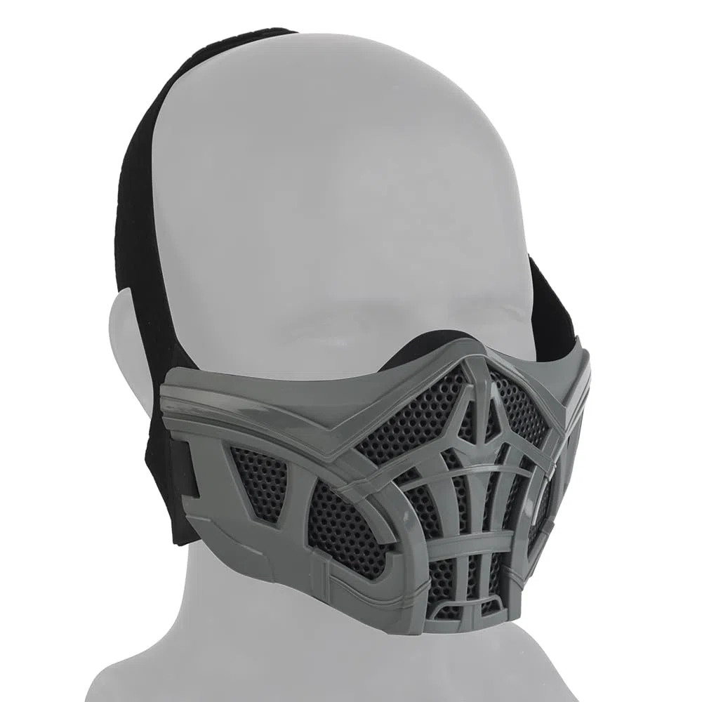 Protection Tactique Scorpio Demi - Masque pour Masque Airsoft Equipement Tactique Extérieur pour CS Game Cosplay Chasse Halloween