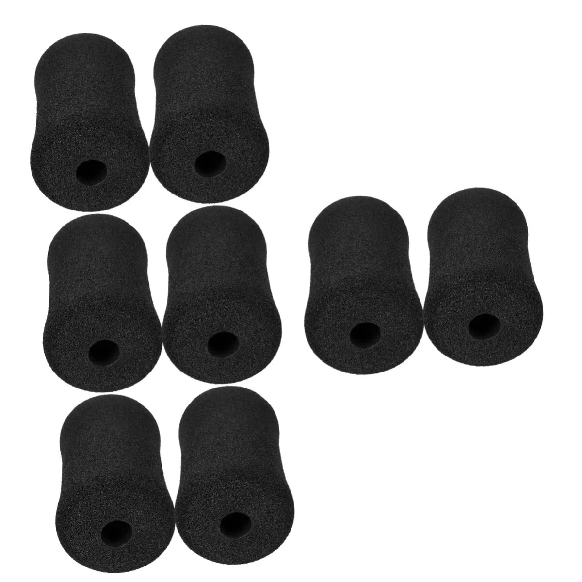 Mipcase 8pièces Housse De Protection Mousse pour Équipement De Gym Accessoires De Remplacement pour Machines De Musculation Bancs Coussin Confortable Pratique pour Exercices Abdominaux