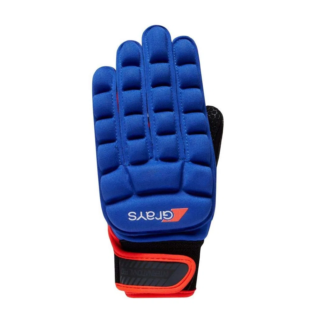 Gants de hockey GRAYS International Pro, bleu marine, Junior L