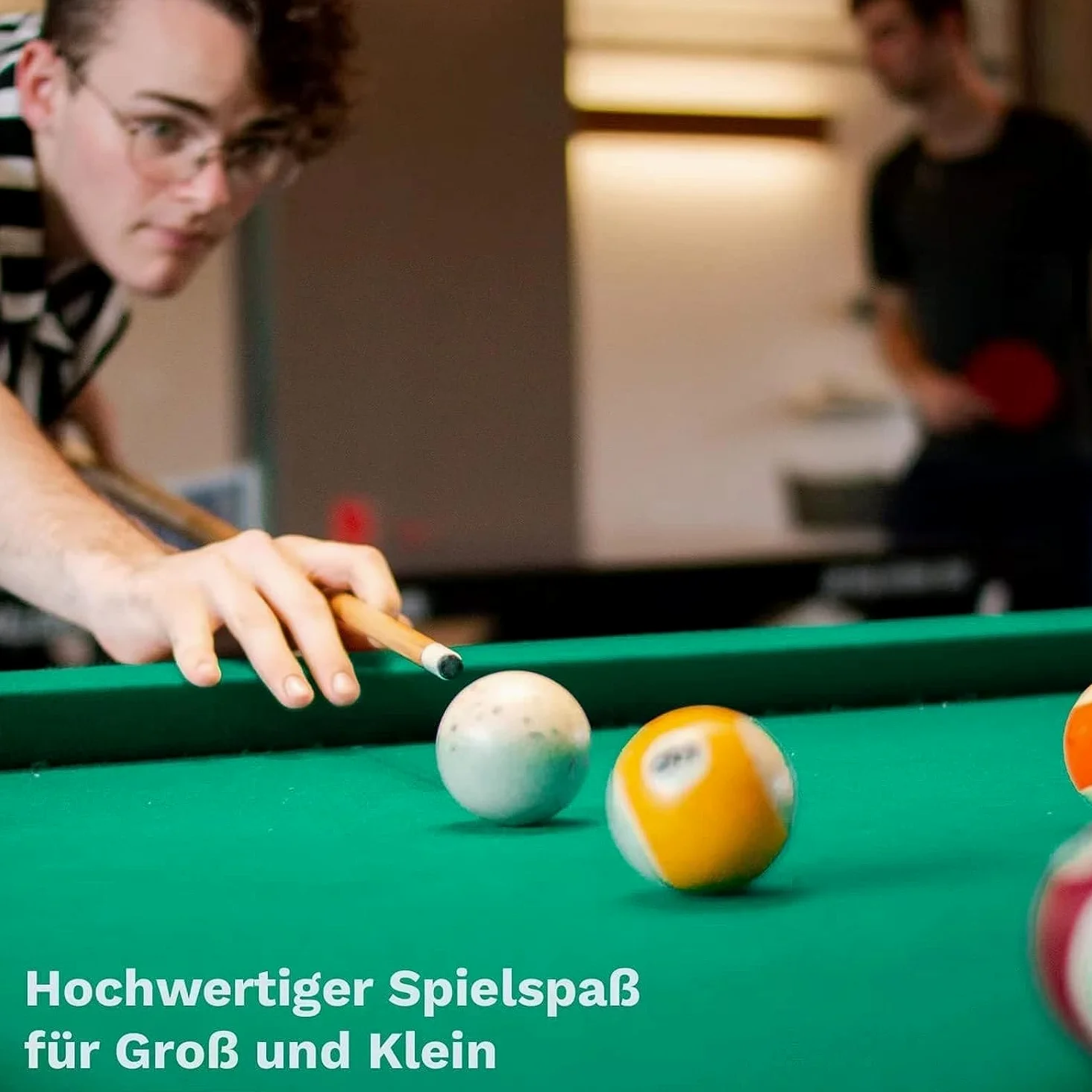 2 Petites Queues de Billard/Snooker Faites à La Main à Assembler pour Enfant et Adulte Idéal pour Les Espaces Restreints Et Les Jeunes (68cm)