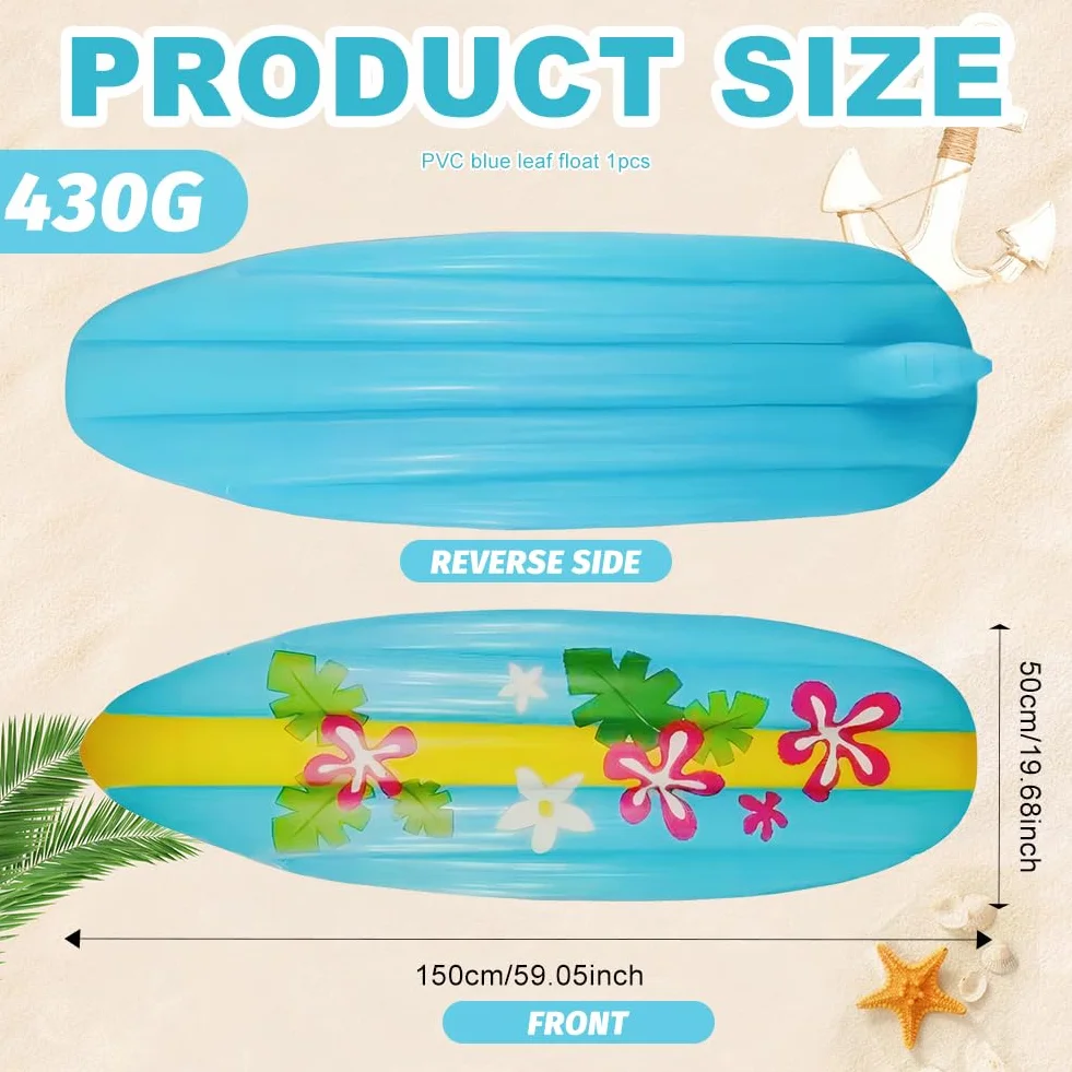 Planche Gonflable,Bodyboard Gonflable Portable Pliable,Planche de Surf pour Adultes Enfants,Planche de Natation Gonflable,pour Surf à la Plage,Piscine,Natation,Sports Nautiques