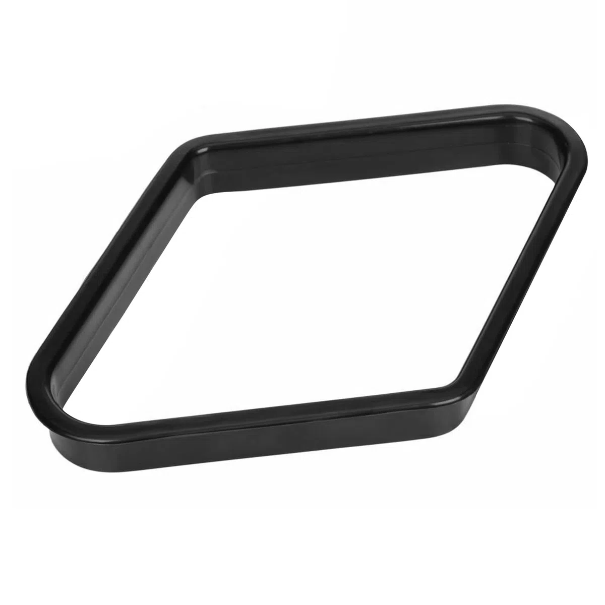 Fadcaer Support triangulaire pour 9 boules de billard en plastique robuste pour boules de billard de 5,3 cm - Noir