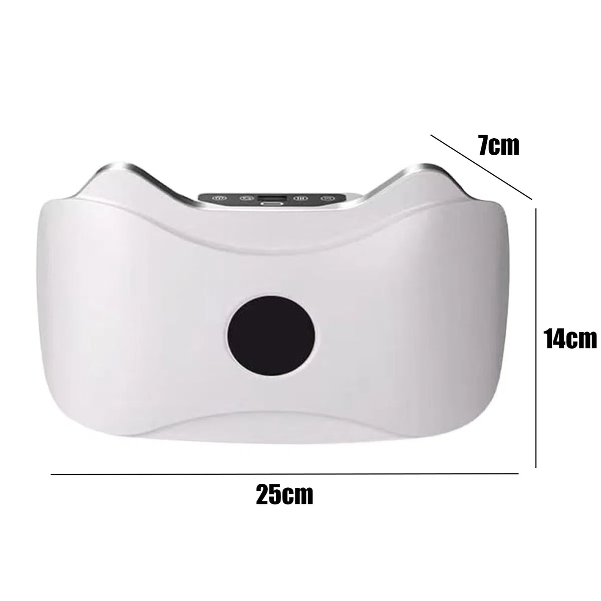 Instrument Électrique De Pétrissage Du Ventre, Masseur Abdominal, Massage Profond À 7 Aimants, Réglage À 3 Vitesses, Entretien Du Ventre, Pour Abdominaux, Dos, Cou Et J