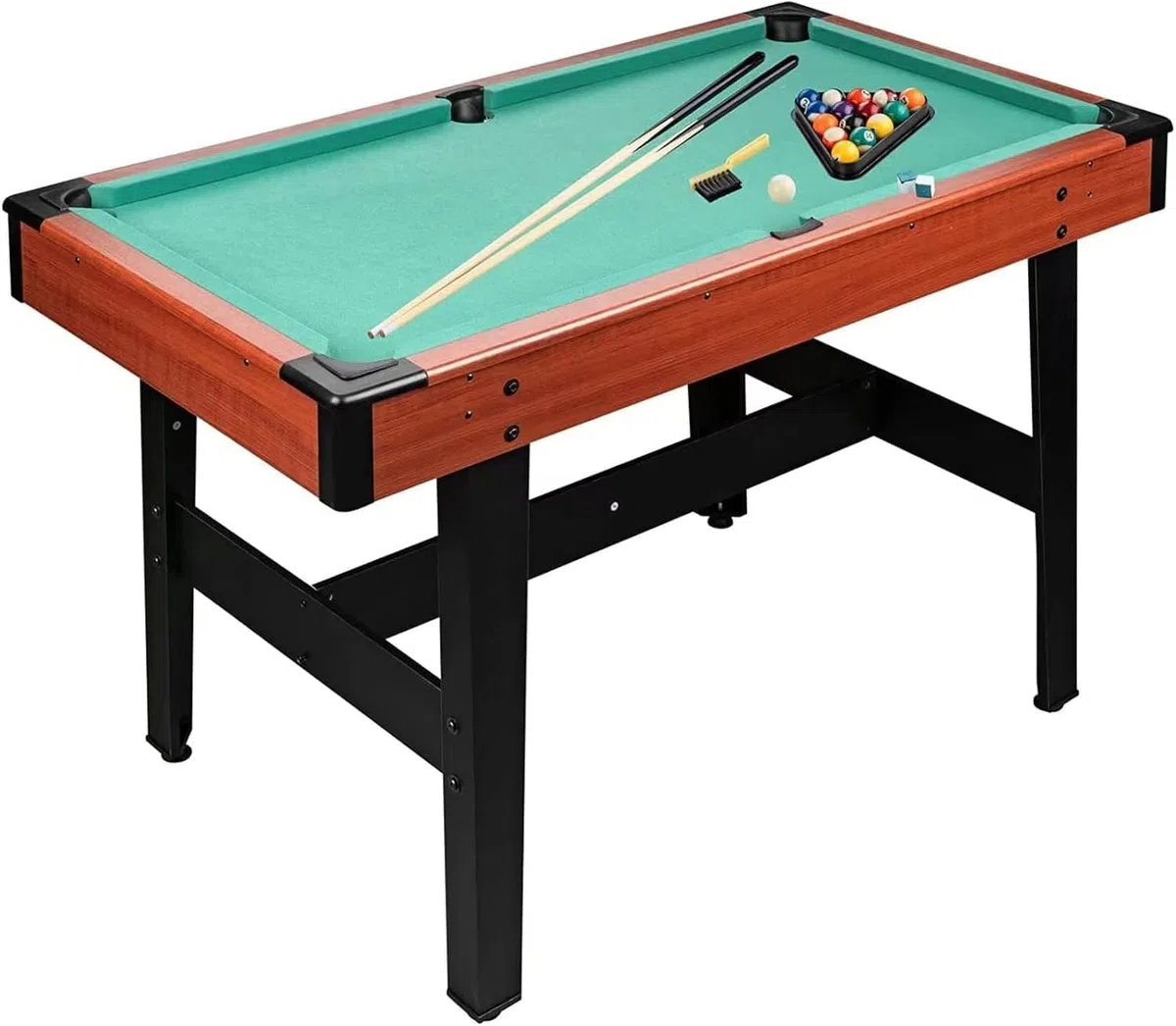 Lot de 2 queues de Billard Courtes de 90 cm, idéales pour Les espaces restreints et Les Adolescents, 2 pièces de 90 cm