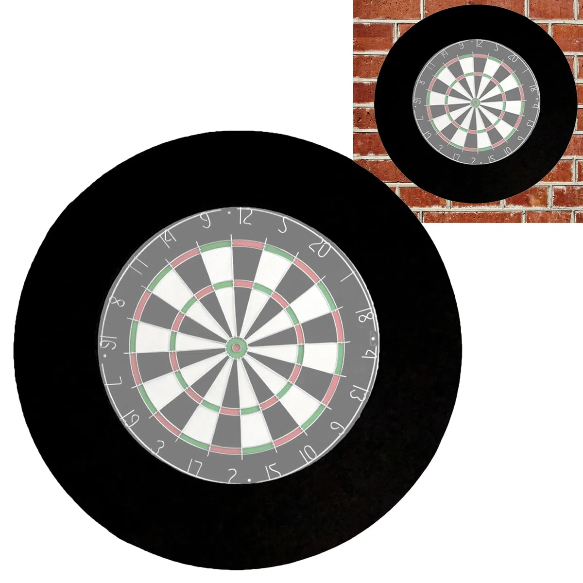 Anneau de protection murale en EVA pour cible de fléchettes APEXDART convient aux cibles de 45 cm d’épaisseur 1 pouce/2,5 cm 4 pièces