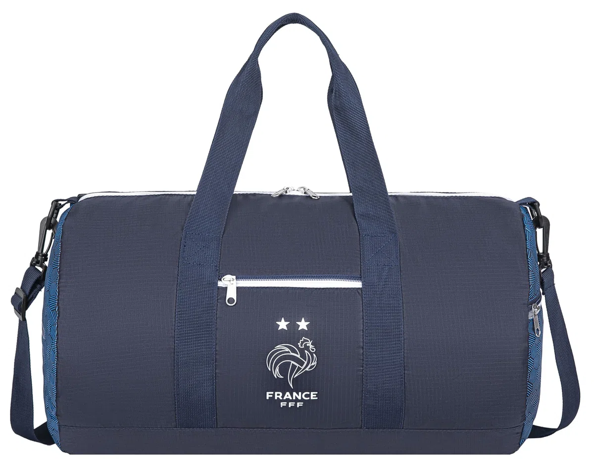 Sac de Sport polochon FFF - Collection Officielle Equipe de France de Football