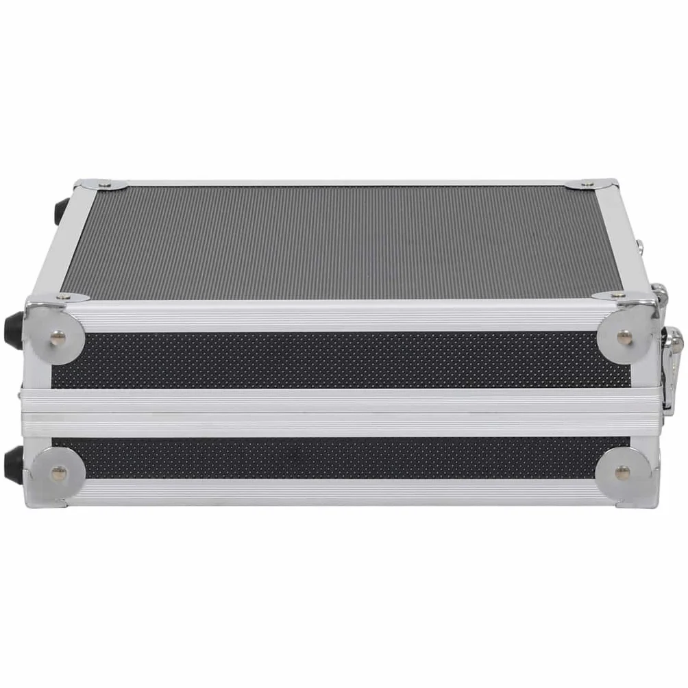 vidaXL Mallette pour Arme à Feu Aluminium ABS Valise à Pistolet Multicolore