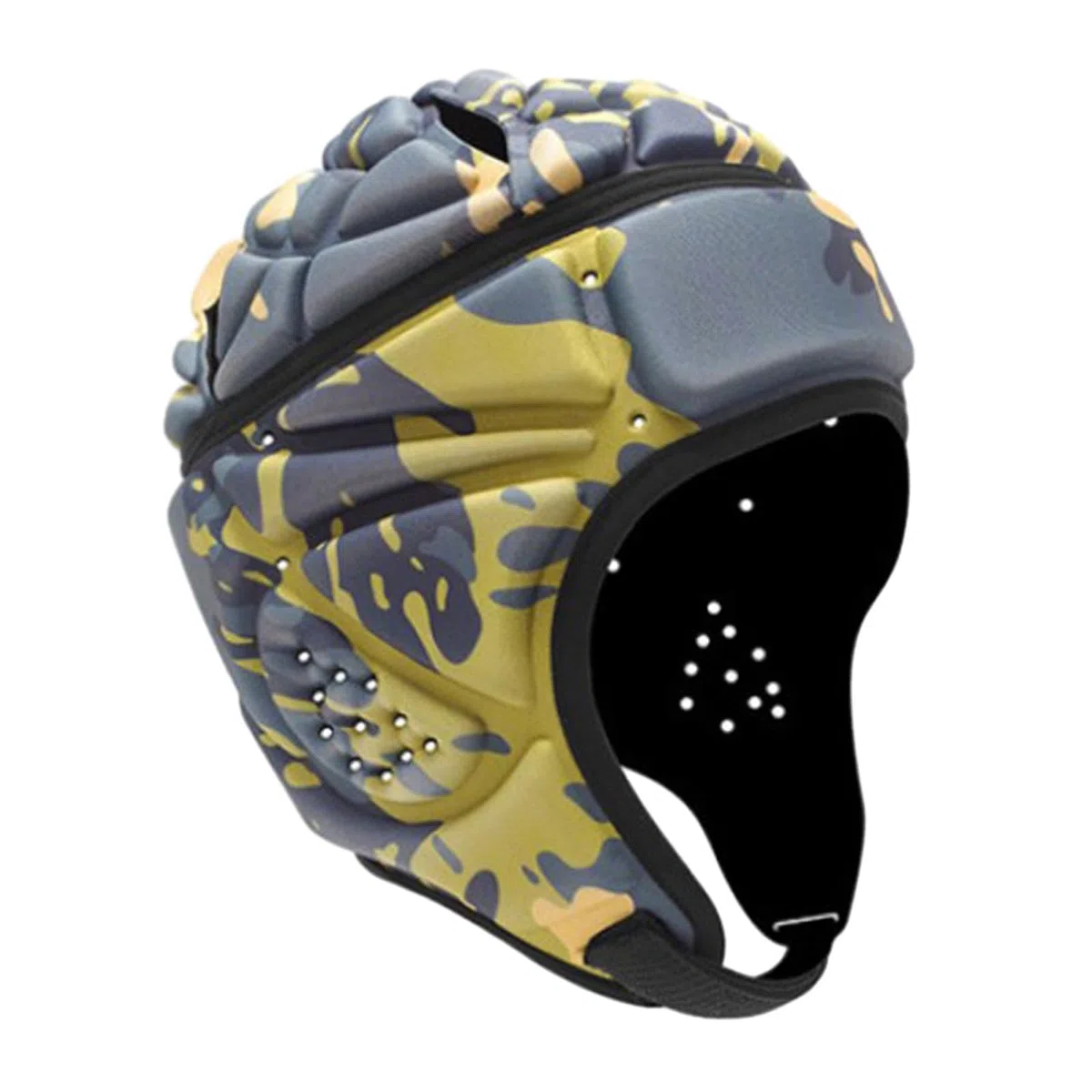 rockible Casque de Rugby, Casque de Football, pour Femmes et Hommes, protège-tête pour Drapeau de Football en Plein air