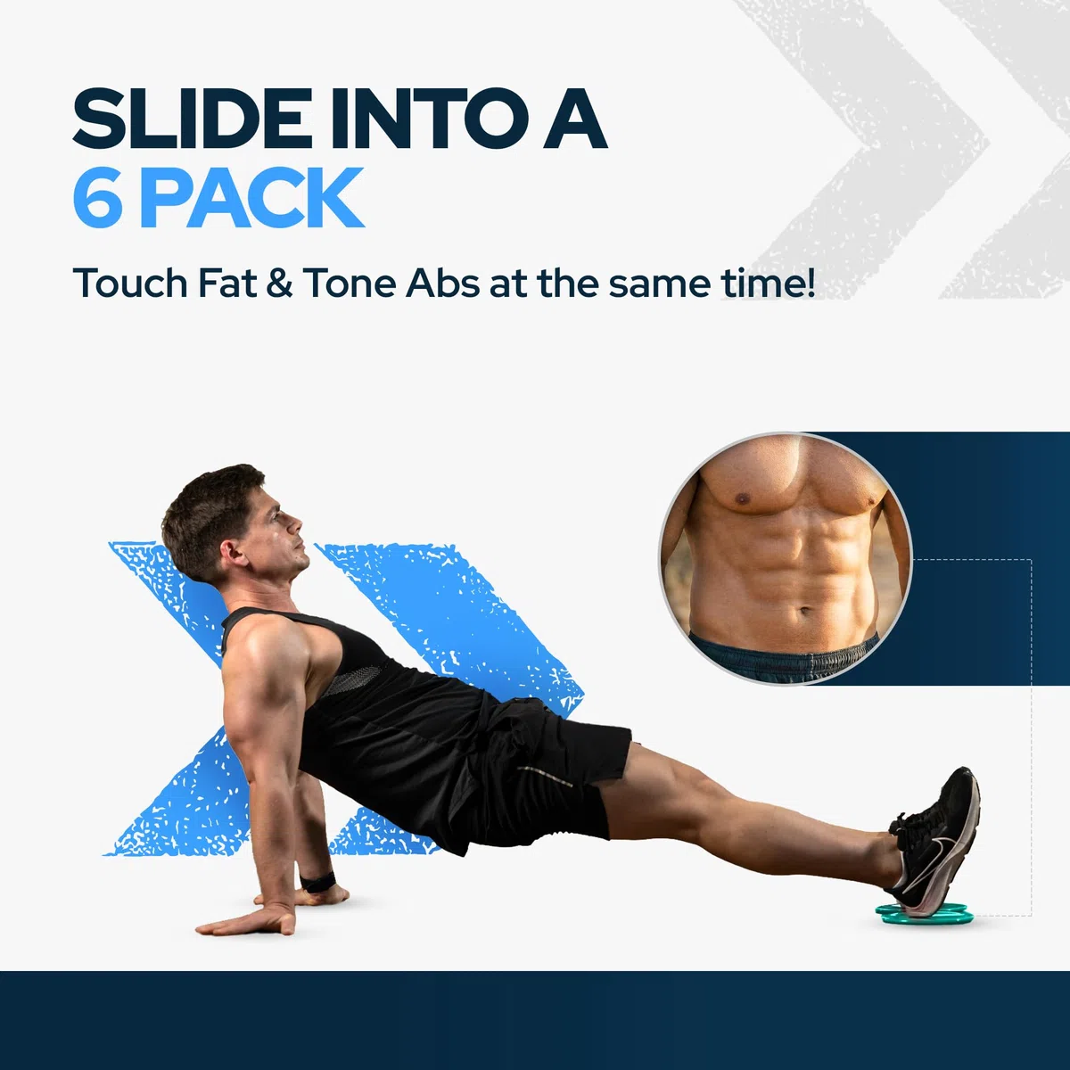 Iron Core Fitness - Lot de 2 disques de fitness glissants double face - équipement d'entraînement du corps entier et des abdominaux - Pour toutes les surfaces