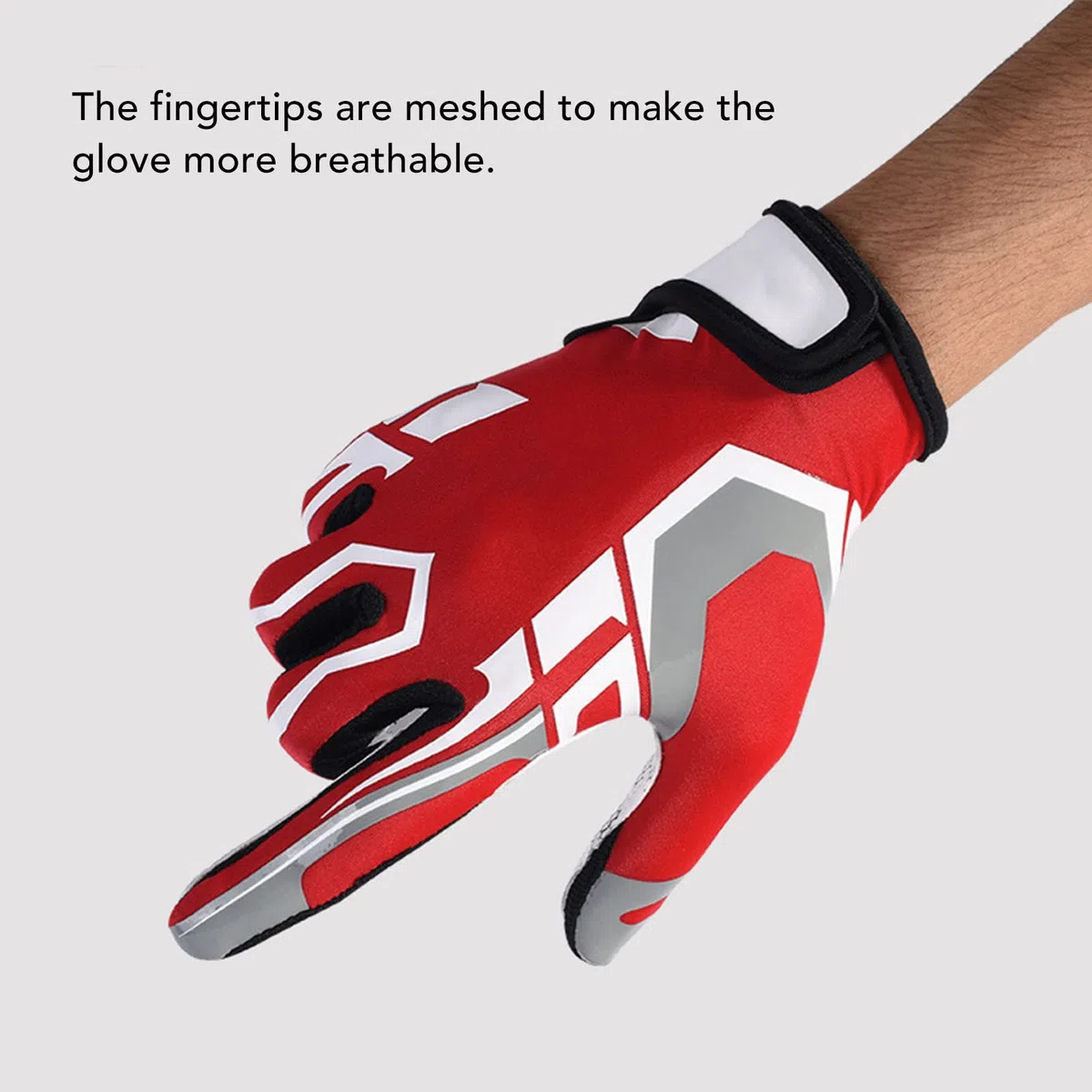 Gants de frappe de baseball, gants de frappe de softball antidérapants et protecteurs, avec bouts de doigts en maille respirante et poignet à crochet, gants de frappe élastiques