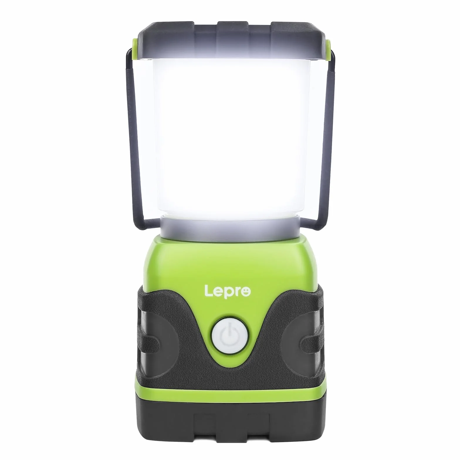 Lepro Lampe Camping LED, Lanterne Camping Puissante 1500lm, Alimentation par pile, Luminosité Réglable, Etanche, pour Camping, Bricolage, Urgence, Secours, Garage, Cave