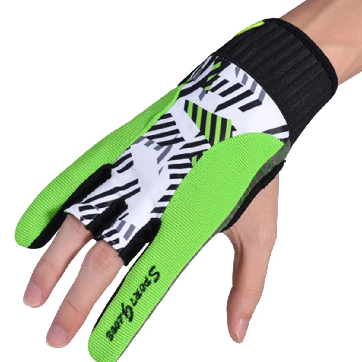 1 paire d'accessoires de bowling gants de bowling gants de bowling main droite gants de bowling pour poignet gants de sport