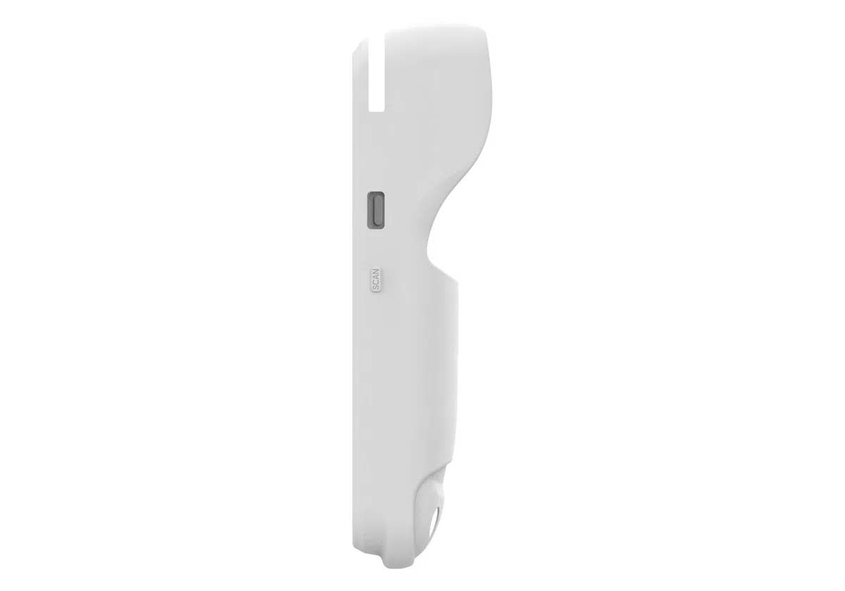 Housse de protection silicone blanc pour terminal de paiement Pax A99 A 99 Dual Display – Coque souple antichoc, prise en main sécurisée – Accessoire TPE professionnel