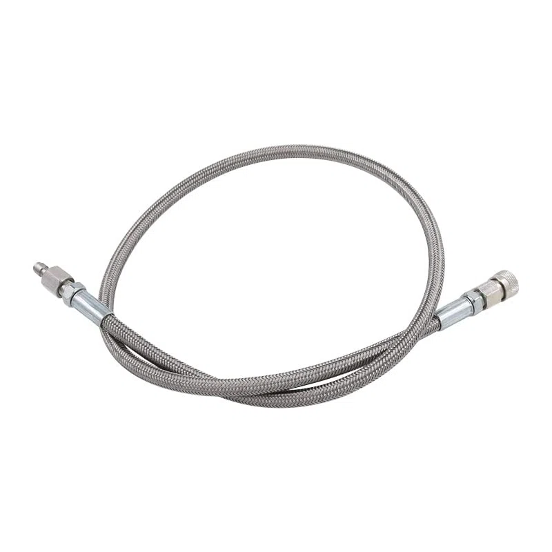 TUXING Rallonge de tuyau 4500 Psi Pcp Paintball Airsoft Fill Whip, système de charge Air Filling Station en acier inoxydable avec connecteur Qick 8 mm mâle et femelle