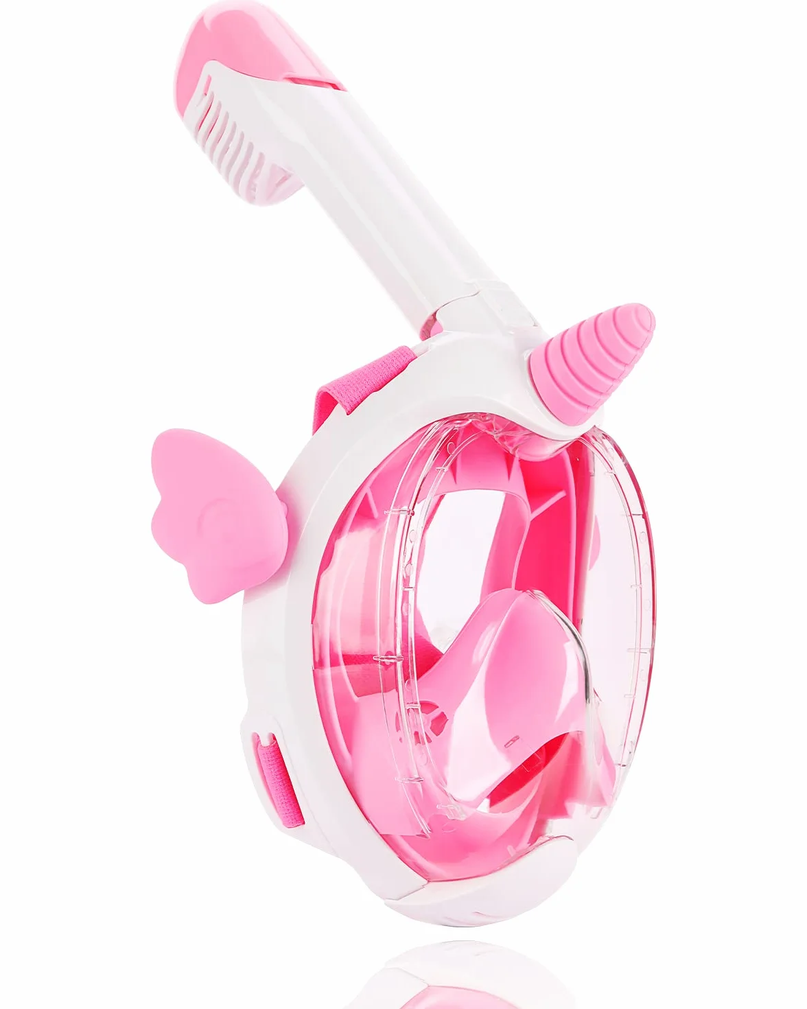 Masque de plongée intégral pour enfants, équipement de plongée avec tuba licorne, vue panoramique à 180 degrés, ensemble de plongée avec tuba, anti-buée et anti-fuite