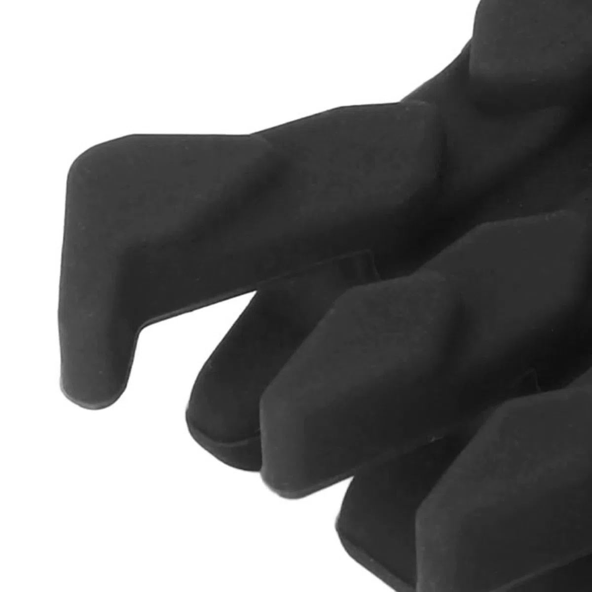 Bewinner Amortisseur de Membre d'arc de Tir à l'arc, Amortisseurs de Stabilisateur de Vibration Fendus de Limbsaver, Arc de Tir à l'arc en Caoutchouc D'amortissement de Membre Fendu pour (Noir)