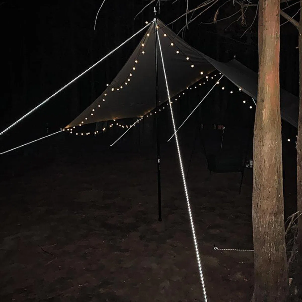 Amagogo Cintre de Corde à cliquet de poulie, Engrenages en métal renforcé Robuste sécurisé tendeur de Boucle réfléchissant Corde Anti-dérapante pour Le