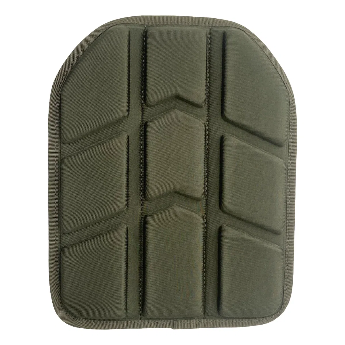 Lot de 2 coussinets en mousse EVA pour support de plaque - Gilet de protection interne tactique - Accessoire d'équipement souple moulé - Fermeture Velcro