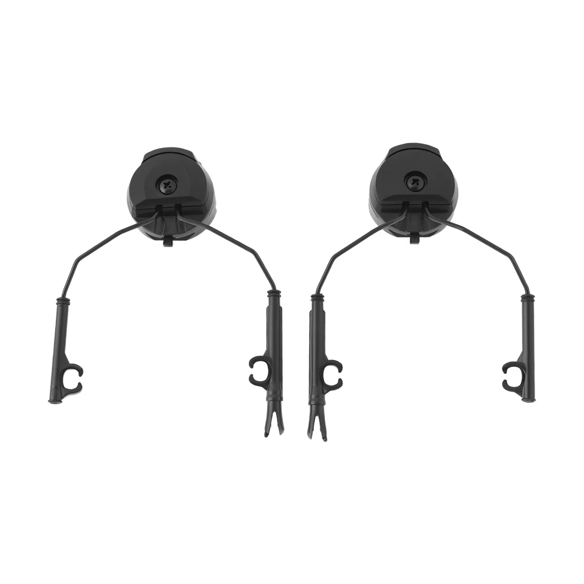 OTOTEC 1 paire d'adaptateurs tactiques pour rail de casque - Compatible avec prise en charge du casque Peltor Comtac - Pour connexion aux casques des séries Fast/ACH/MI
