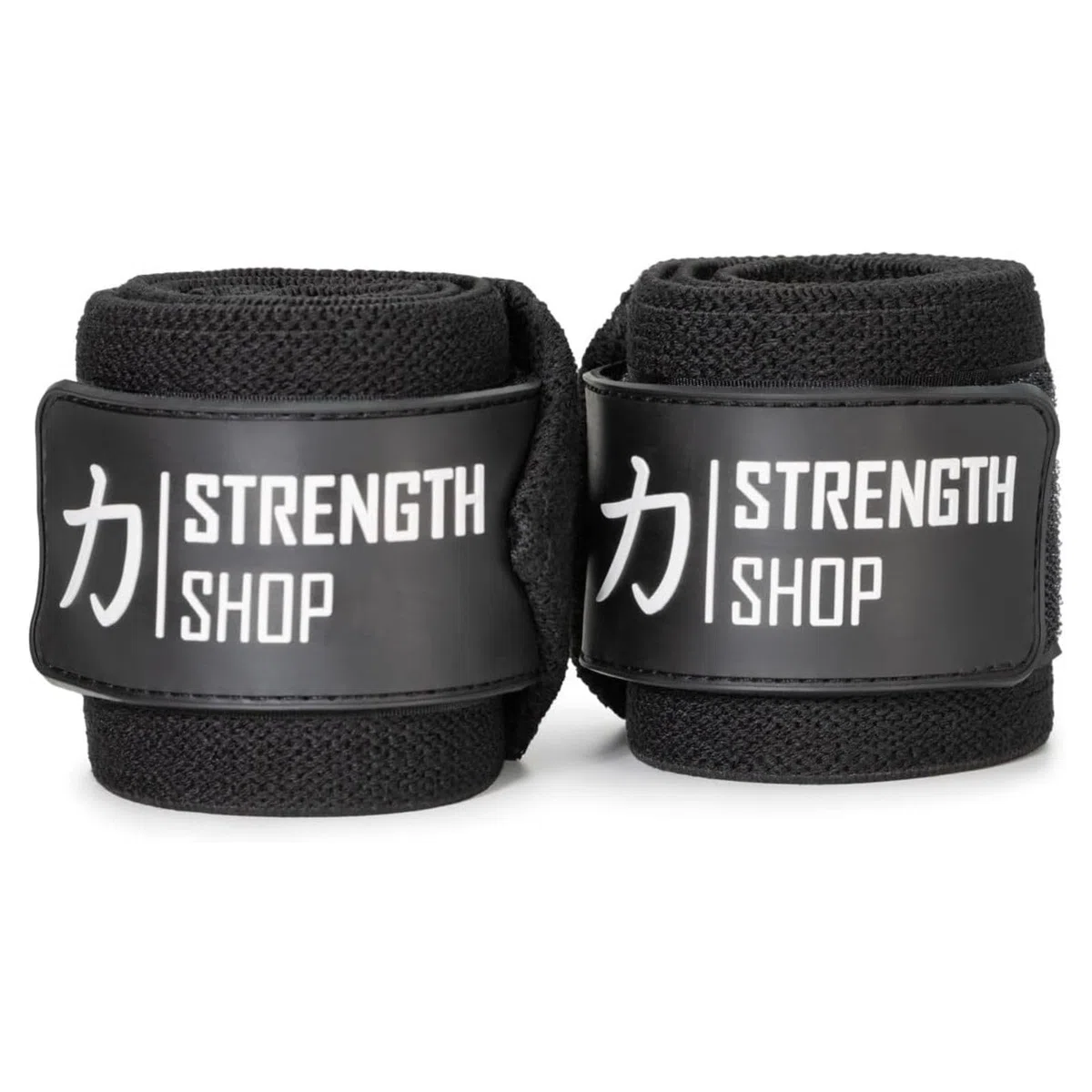 Strength Shop Bande Poignet Musculation certifié IPF, Wrist Wraps avec Fermeture Auto-agrippante & Boucle pour Le Pouce, Protege Poignet Musculation pour Une stabilité & Une Protection maximales