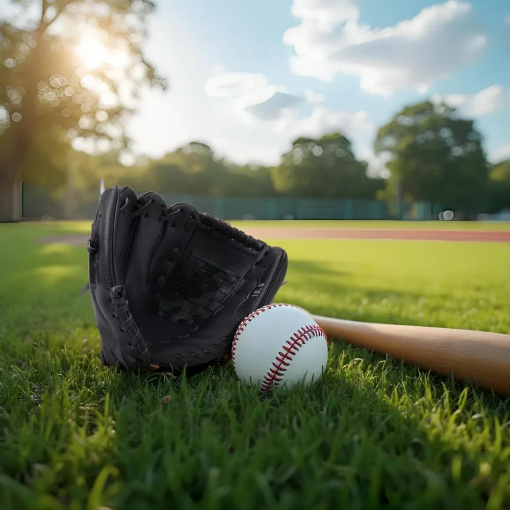 Urby Gant de baseball pour gaucher, gant de baseball pour gaucher et main gauche uniquement. Gants de baseball T-ball et jeunes.