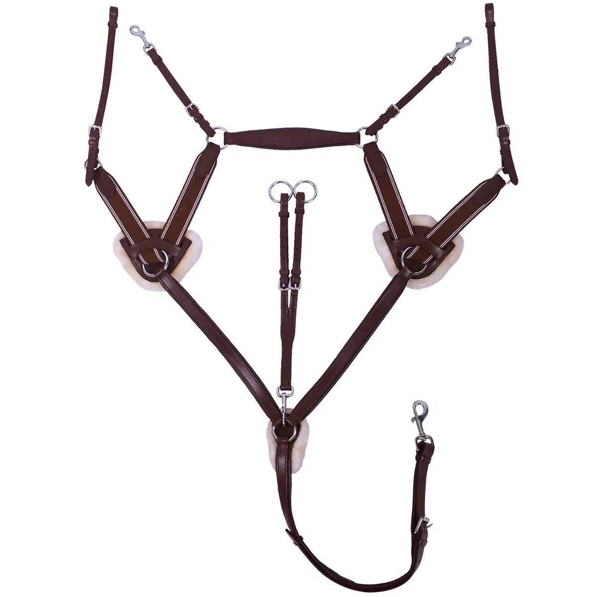 QHP Collier de Chasse Ontario - Marron - Cheval