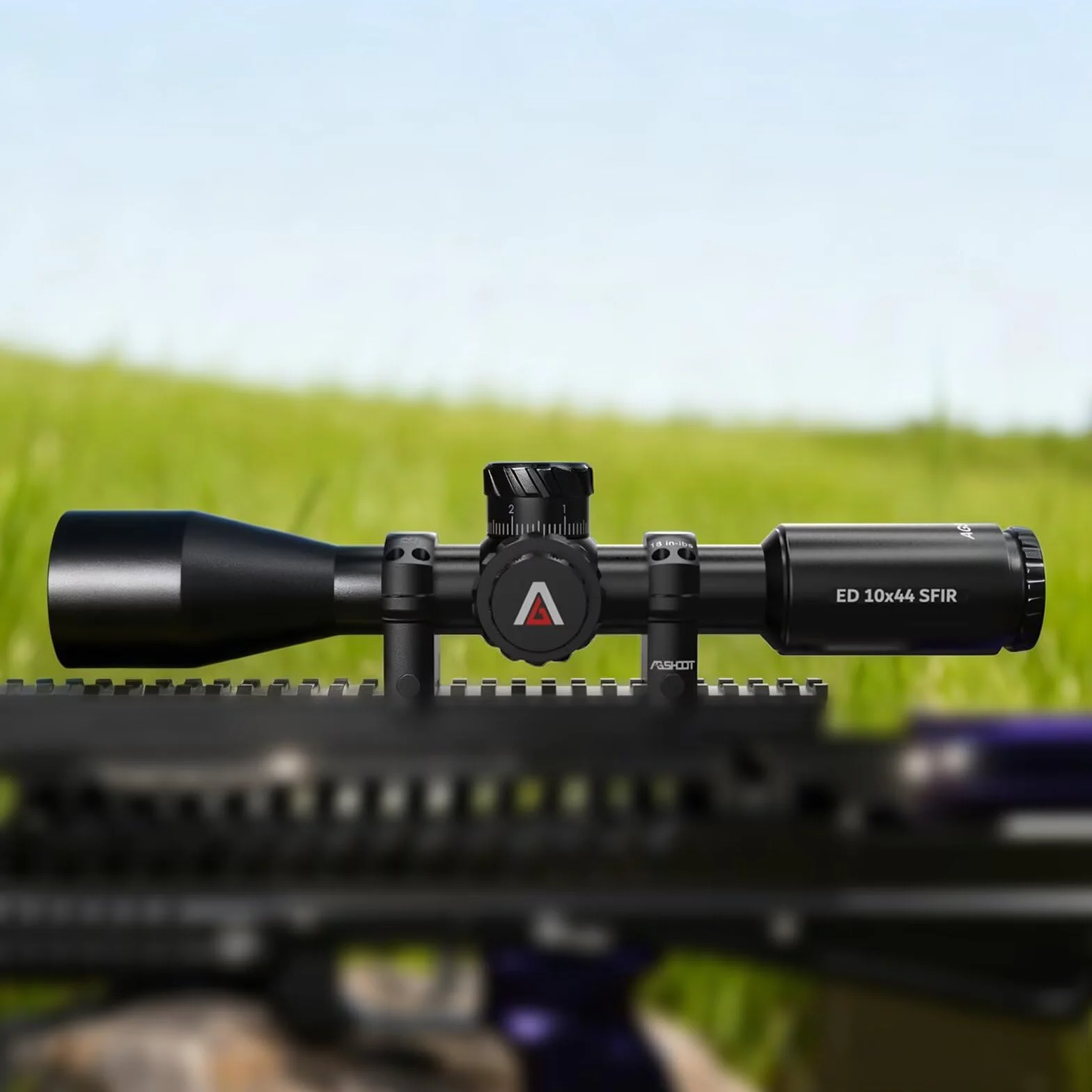 Colliers de Lunette 30 mm, Profil Haut pour Rail Picatinny, Hauteur d'axe 31 mm