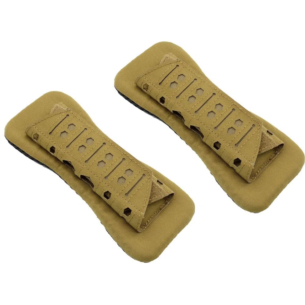 Épaulette de Gilet Tactique, 1/2 Pcs Coussinet d'épaule Respirant Coussinet en Maille Antidérapant Rembourré Confort pour Sac d'ordinateur Portable d'appareil Photo de Guitare
