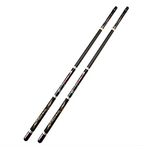 Canne A Peche Au Coup Pôles de Carpe Portable Portable 3M4M5M6M7M8M9M Canne à pêche télescopique ruisseau de pêche Carbone Ultra-légère Cannes à PêChe à Main