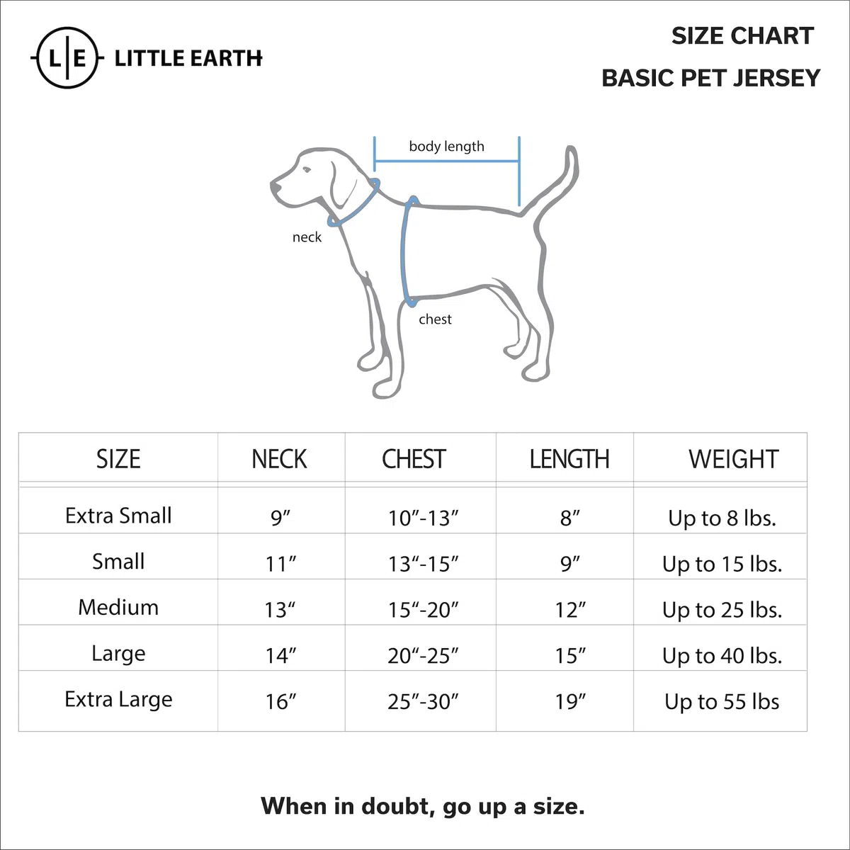 Littlearth Maillot Basique NFL pour Animal de Compagnie