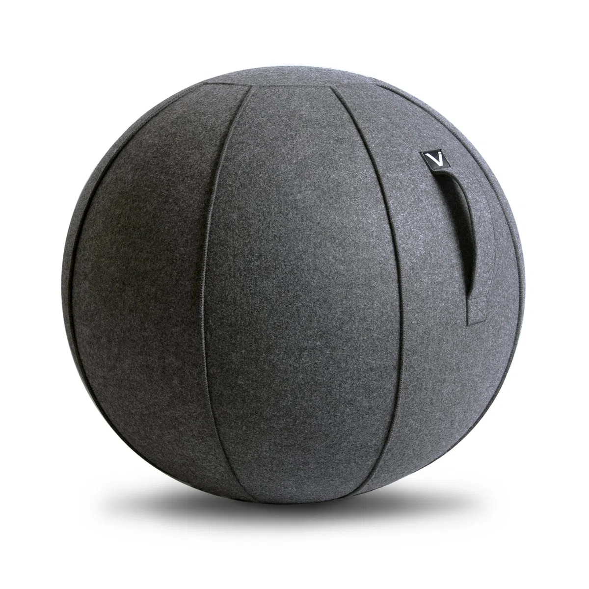 Vivora Luno Fauteuil d'exercice en Feutre Taille Standard (55,9 à 61 cm) pour Bureau à Domicile, entraînement d'équilibre, Ballon de Yoga