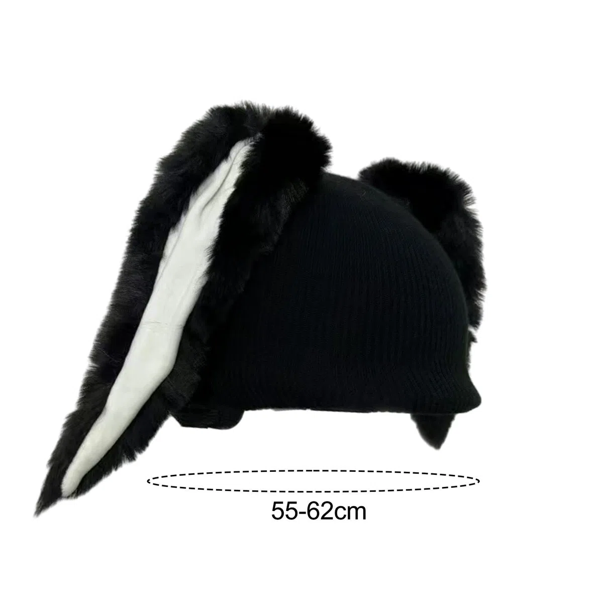 Amagogo Housse de Casque Moto en Peluche, Couvre-Casque Moto Amusante avec Motif Animal Mignon, Housse de Protection de Dessin Animé, Chaleur Hivernale, pour Hommes et Femmes