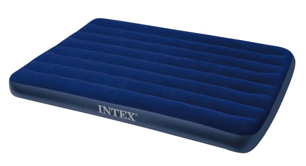 Intex - Matelas à air - Downy King - 183x203x22 cm