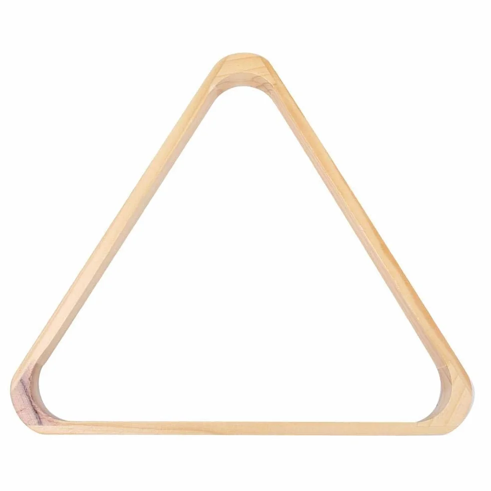 en Bois Billard Professionnel Triangulaire Rhombus Cadre Snooker Boules Rack Billard en Bois Trépied Billard Accessoires Sport Fournitures Accessoires(American)