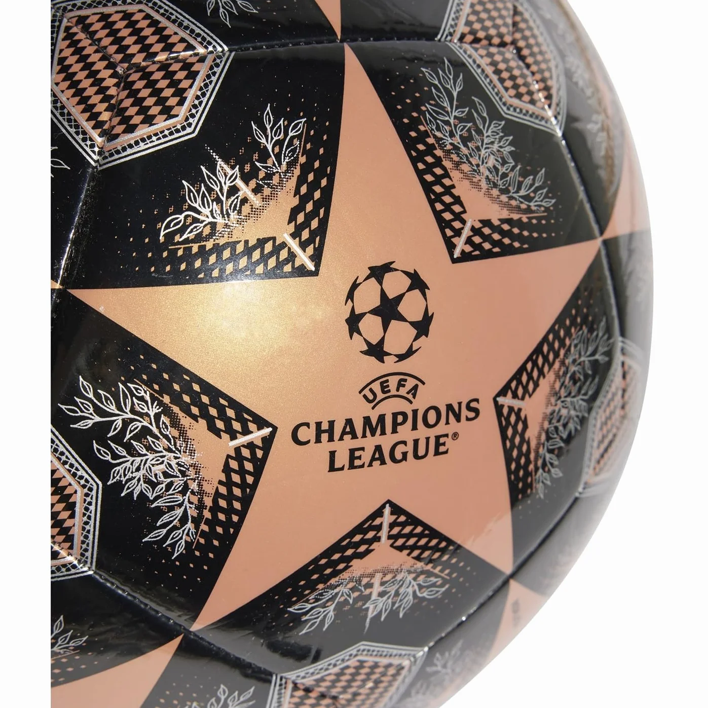 Adidas UEFA Champions League Club JH1285 Ballon de Football, Unisexe, Noir, 4 EU