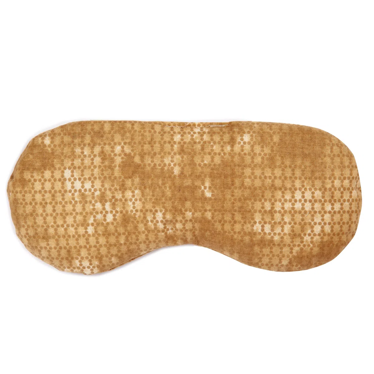 Giraffenland Coussin pour Les Yeux à l´euphraise et aux graines de Lin - pour la Relaxation, Le rafraîchissement ou Le Yoga - Couleur: Batik Or