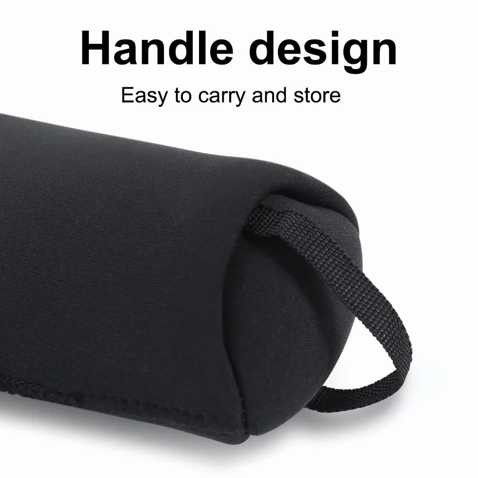 Housses Lunette Visée, 17.3" x 3.1" Housse Protection pour Lunette Visée Chasse Couverture bonnette Lunette tir Imperméable pour Portée Pistolet Chasse en Plein Air