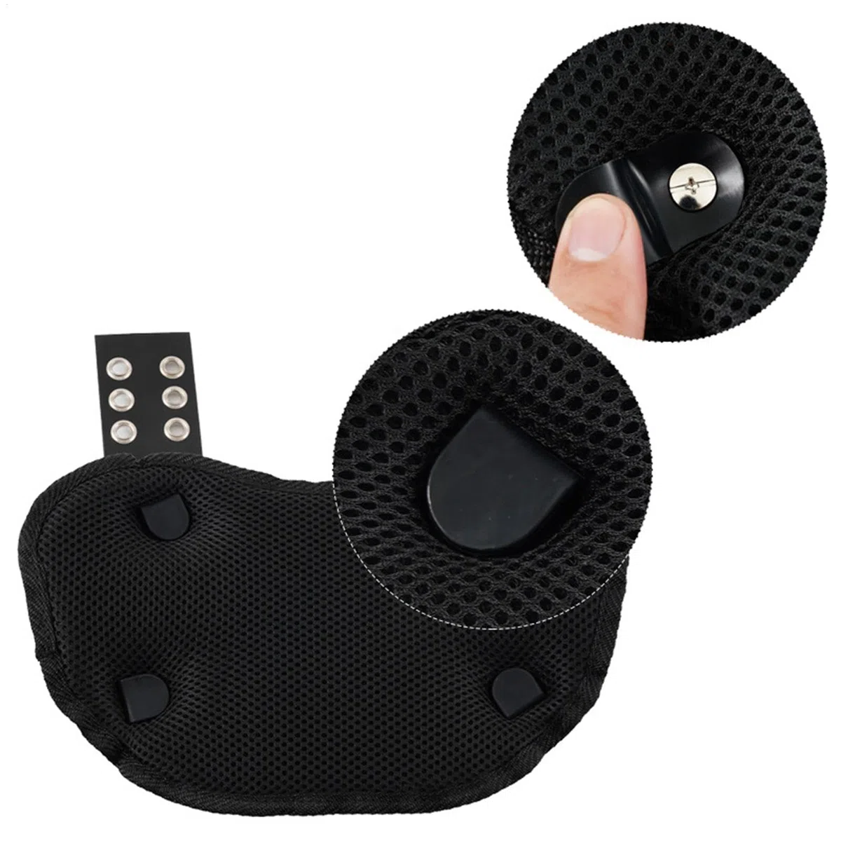 Plate arrière de Football - Arrière arrière de Football Professionnel pour - Tampons arrière inférieurs, Protecteur arrière arrière arrière, Coquille extérieure Dure avec Sangle en Nylon régla
