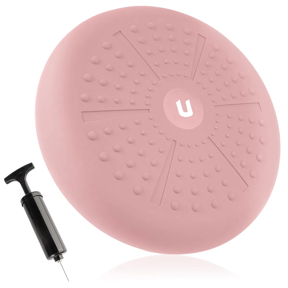 unycos - Coussin Balance d'Équilibre 33 cm, Propioceptif, Coussin Gonflable de Yoga, Entraînement de Base, Dos, Abdomen, Jambes, Fitness, Pilates, Rééducation (PureZen)
