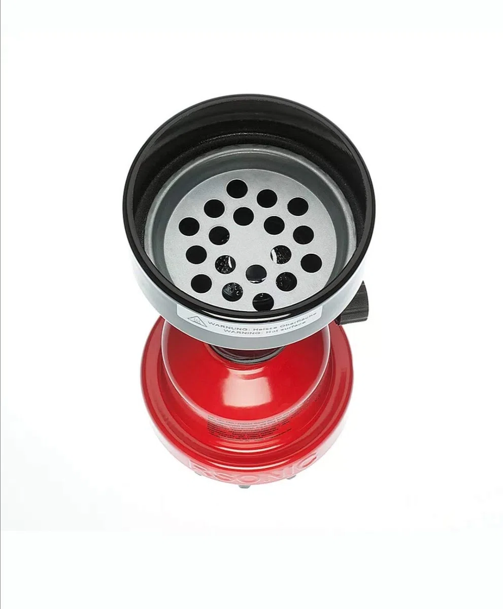 Réchaud Camping à charbon chicha allume grillanzünder + 4 x Cartouches Gaz + Briquet neuf